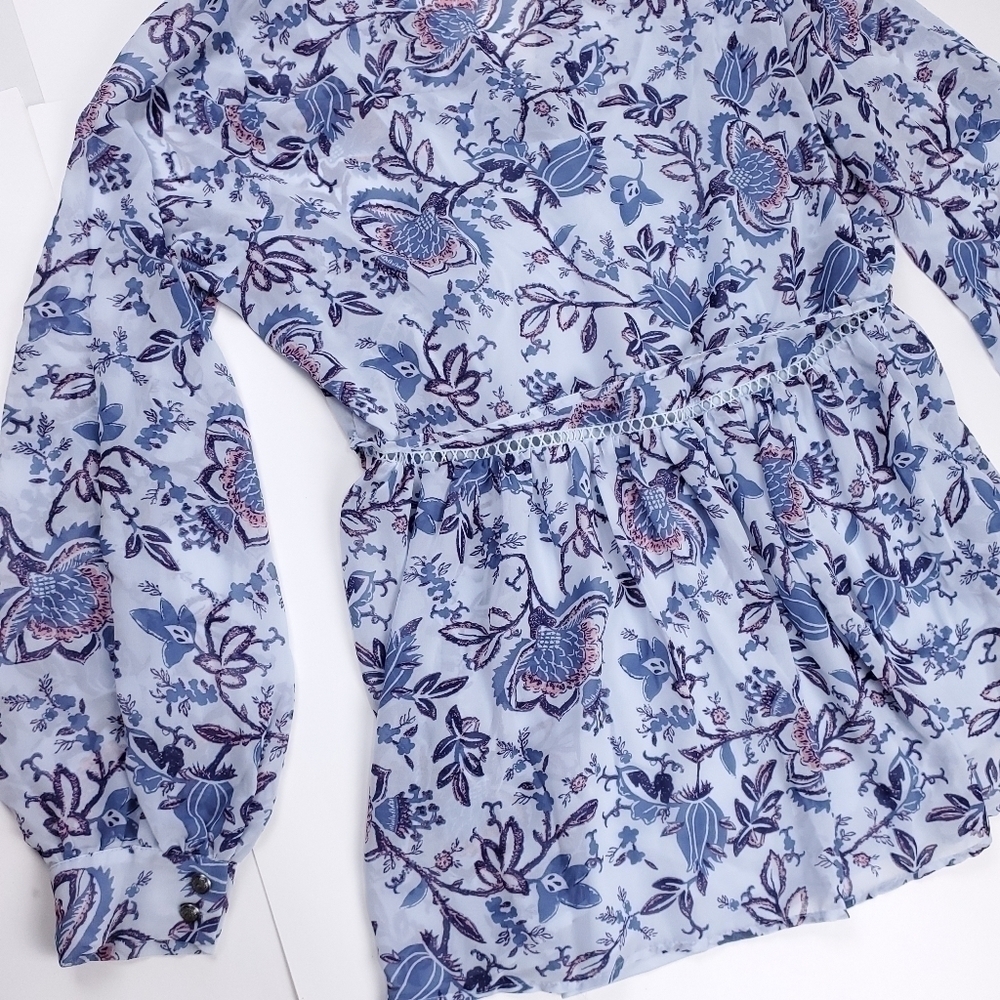 Motherhood Maternity Blue Floral 2pc Camisole M - Picture 2 of 16